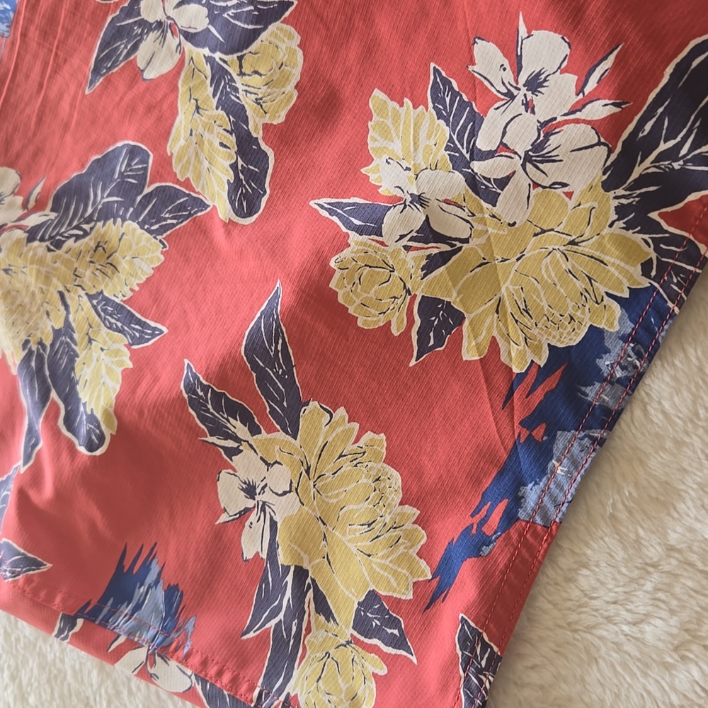 Floral Red Patagonia Swim Shorts - Picture 12 of 12